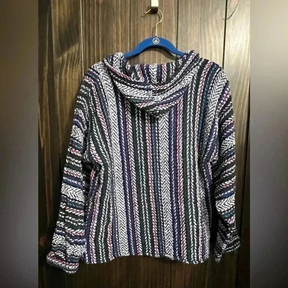 BAJA JOE Woven Baka Hoodie. Size: Medium - Picture 3 of 4